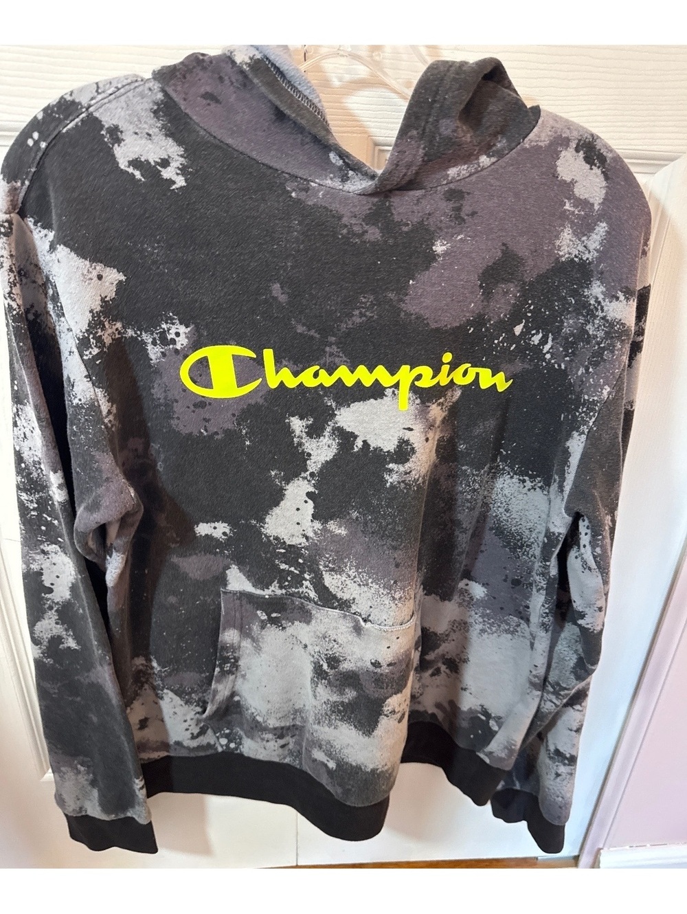 Champion XL Tie-Dye Hoodie Sweatshirt